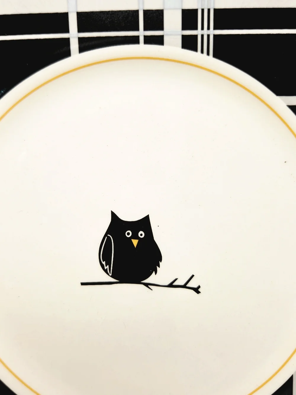 TAG Halloween Plaid Ceramic 7